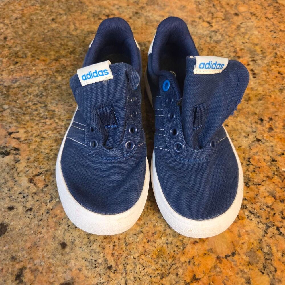 Adidas Navy and Blue Trainers